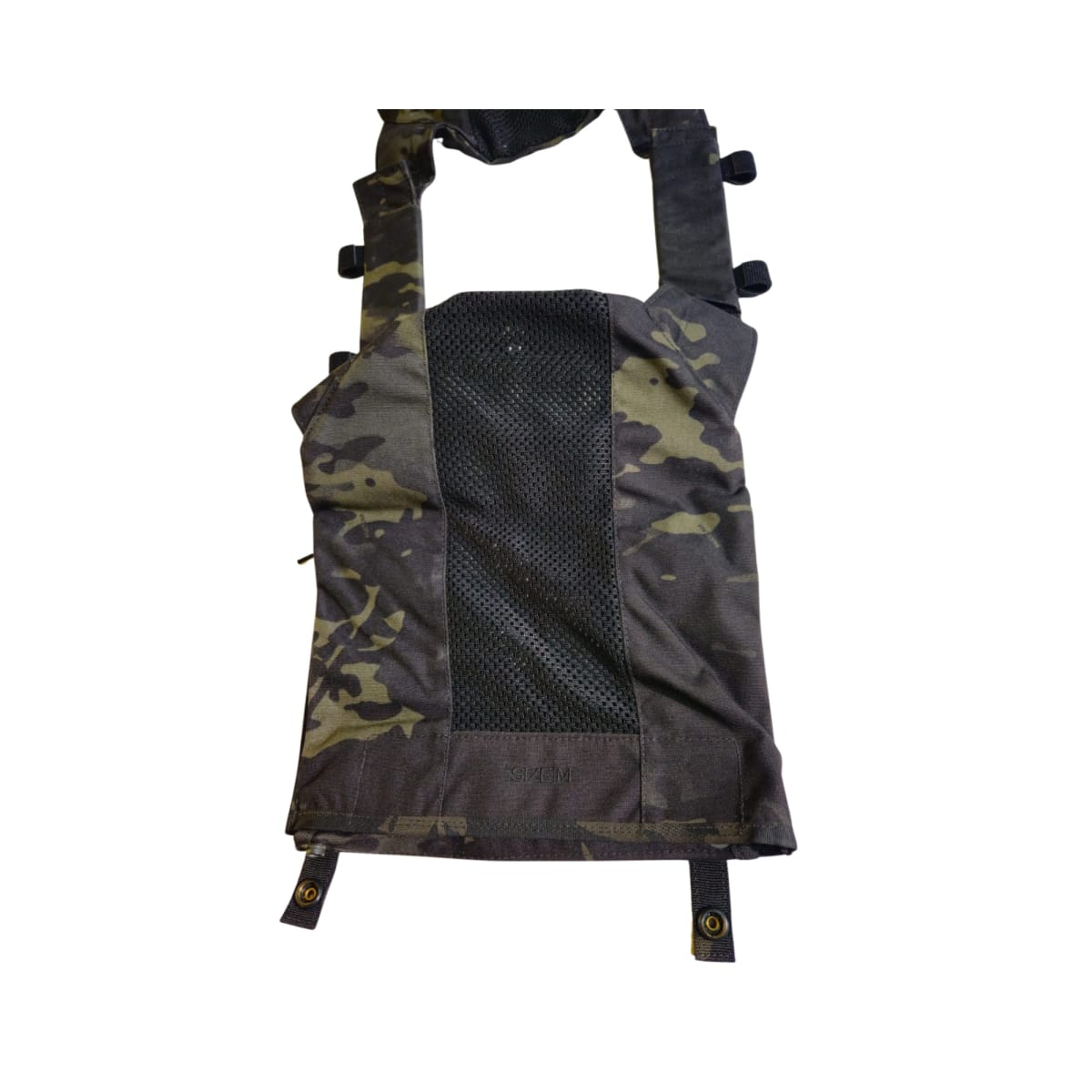 GTG Chaleco GPC Kangaroo + Skeleton Multicam Black Talla M2