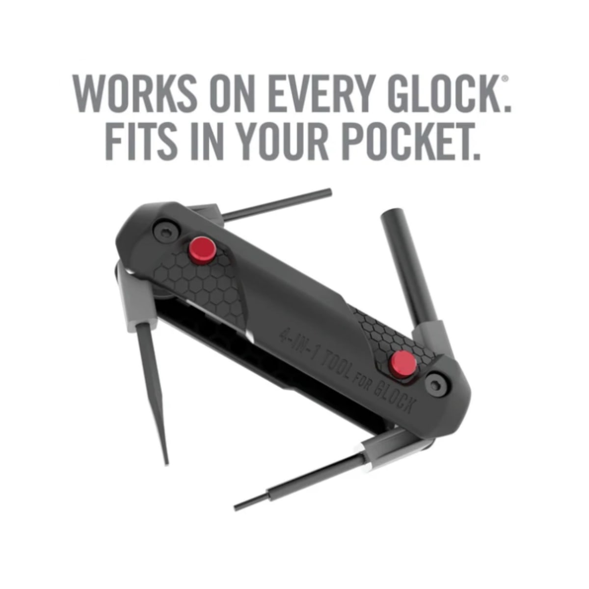 Herramienta Real Avid modelo 4-in-1 Tool For Glock, #AVGLOCK412