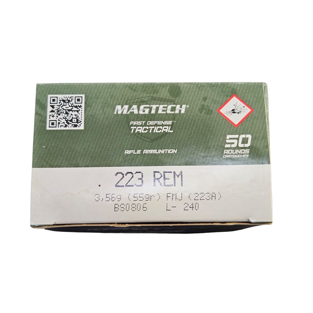 BALA cal 223 rem FMJ CBC caja 50 un uds7