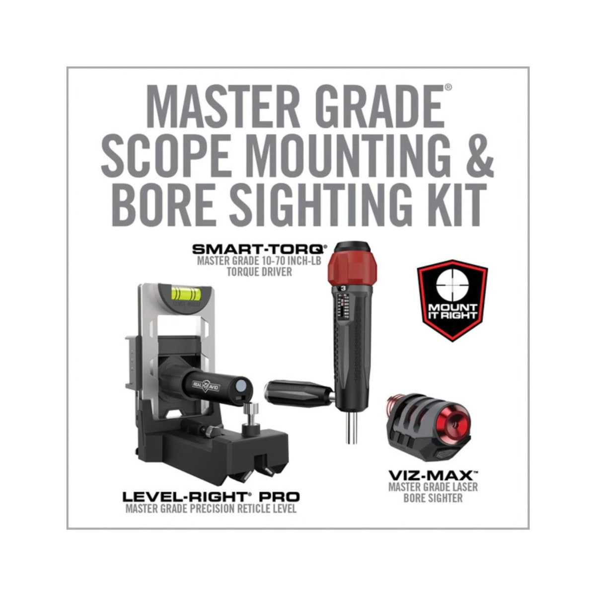 Herramienta Real Avid modelo Master Scope Mounting Kit, #AVMSMK2