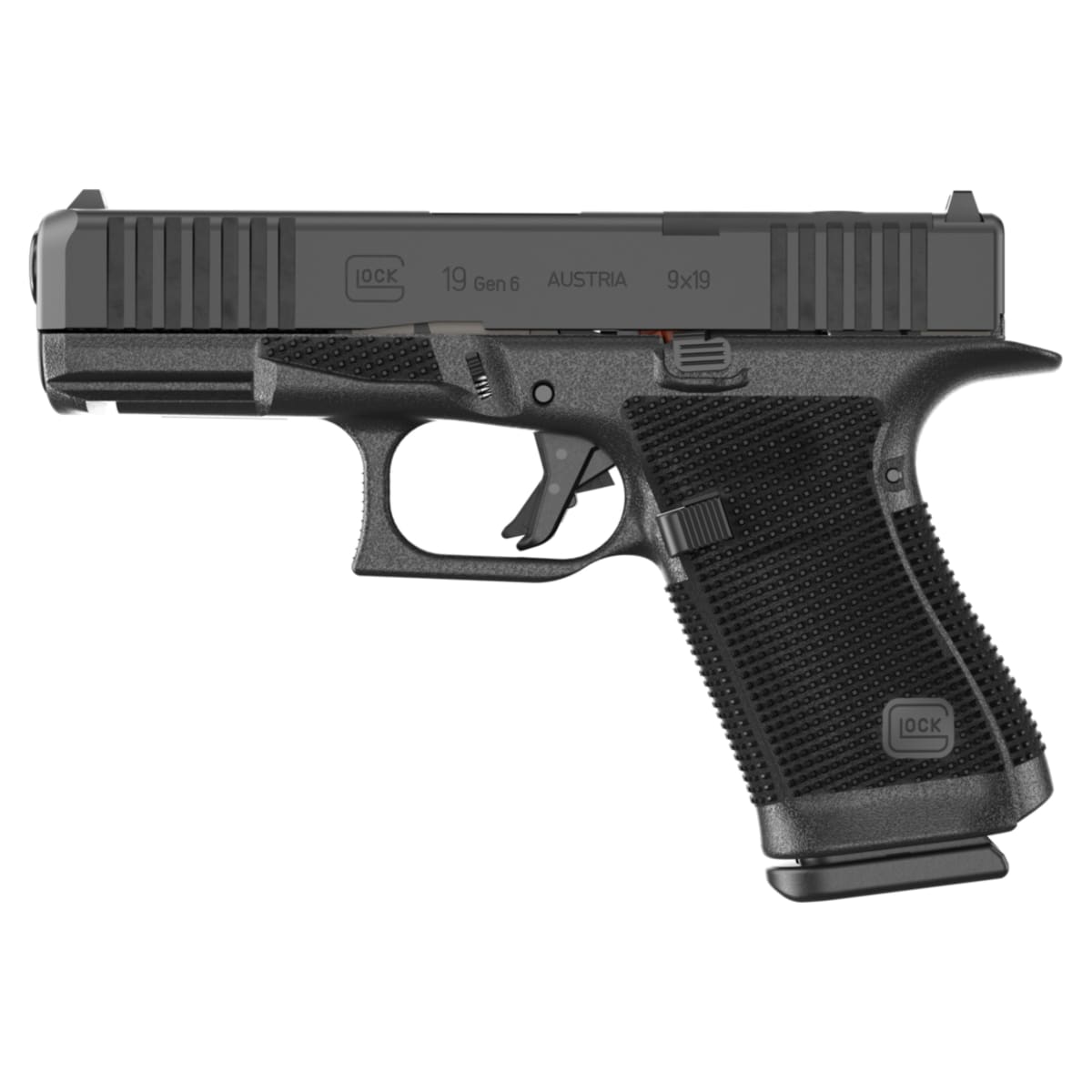 Pistola cal 9 mm Glock mod 19 Optic Ready, Gen62