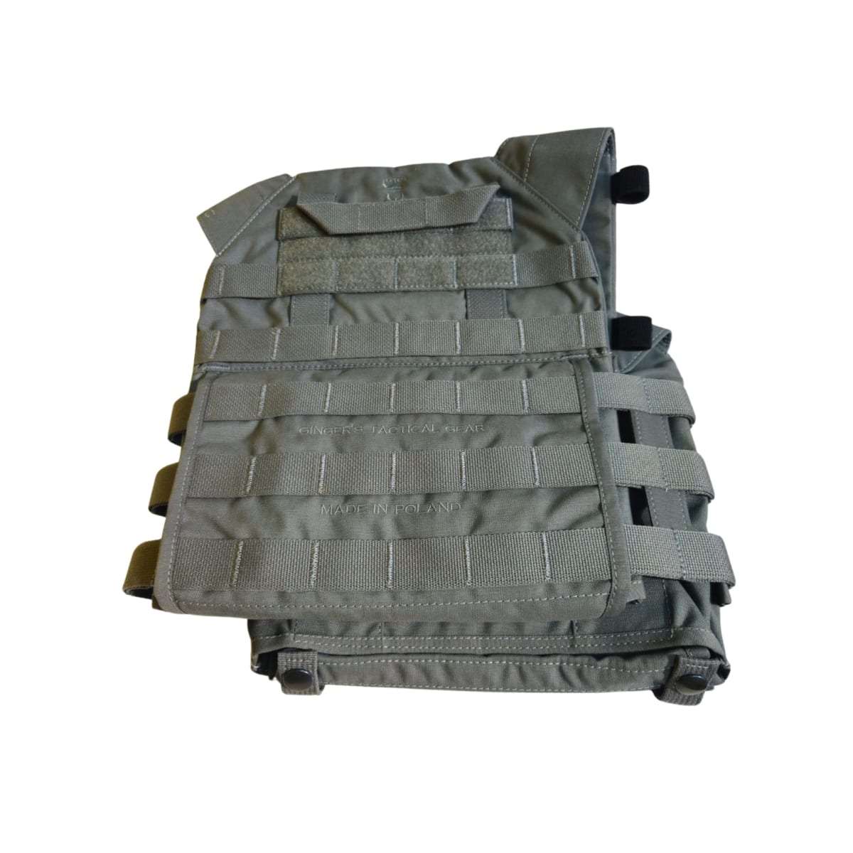 GTG Chaleco GPC Kangaroo + Skeleton Wolf Grey Talla M2