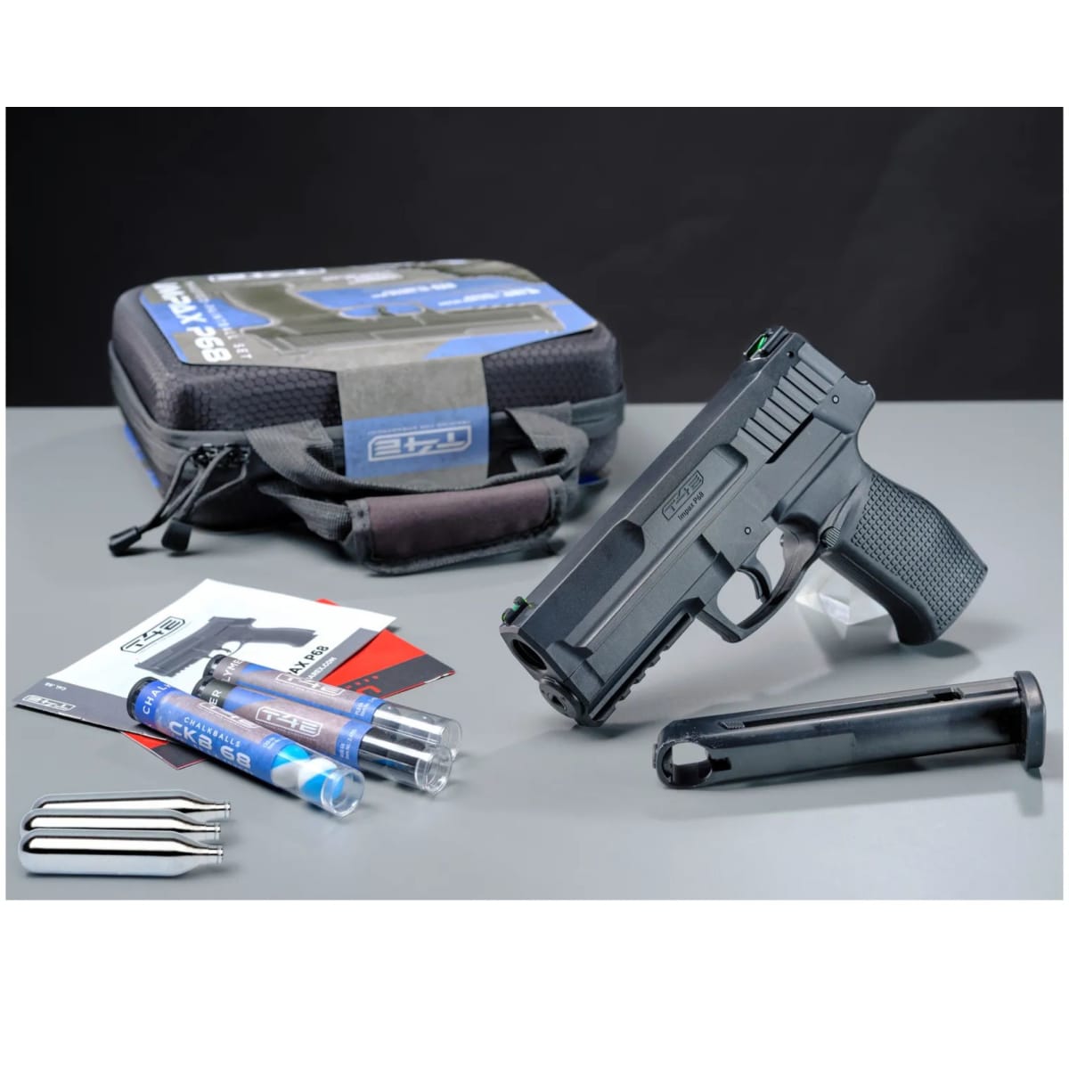 T4E Impax P68 BLK Set .68 CO2 < 16 J 6R #2.4070-111