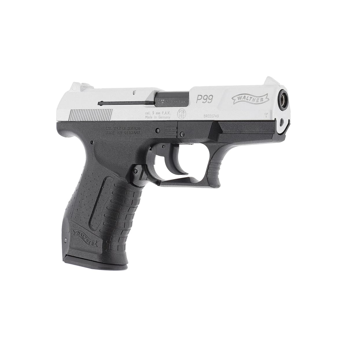Pistola de Fogueo Umarex Walther P99 cal 9 mm PAK 15 tiros #312.02.014