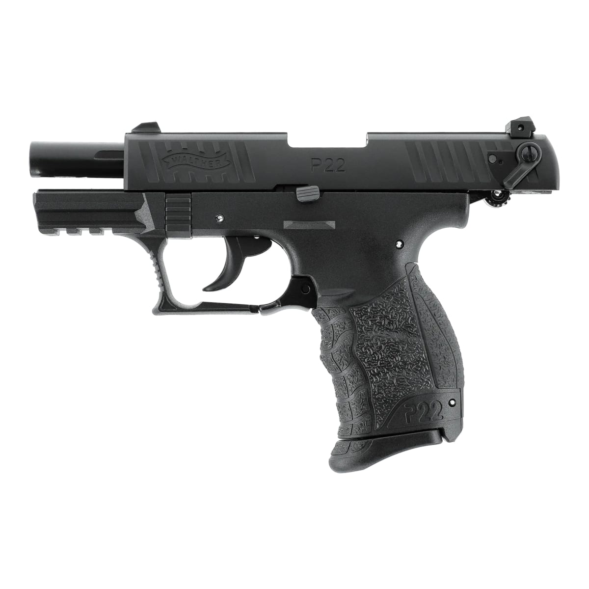 Pistola de Fogueo Umarex Walther P22Q cal 9 mm PAK 7 tiros #308.02.202