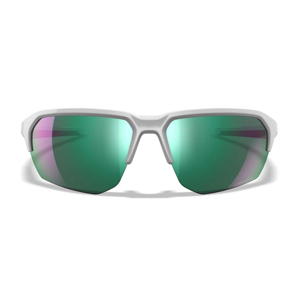 Lente JAKL Captivate Pol Green Mirror / Polished White Frame #CHJKL072