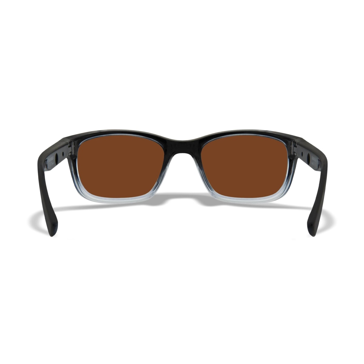 Lente Wiley X HELIX AC6HLX04 POLARIZADO mica bronce espejado marco negro fade3