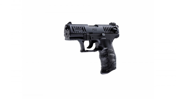 Walther P22Q BLK 9 mm P.A.K. 7R2
