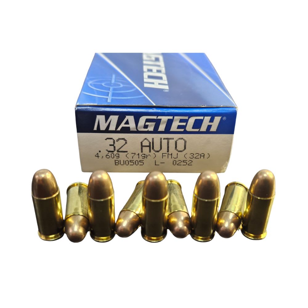 BALA cal 7,65mm (.32 Auto) Magtech caja 50 un4