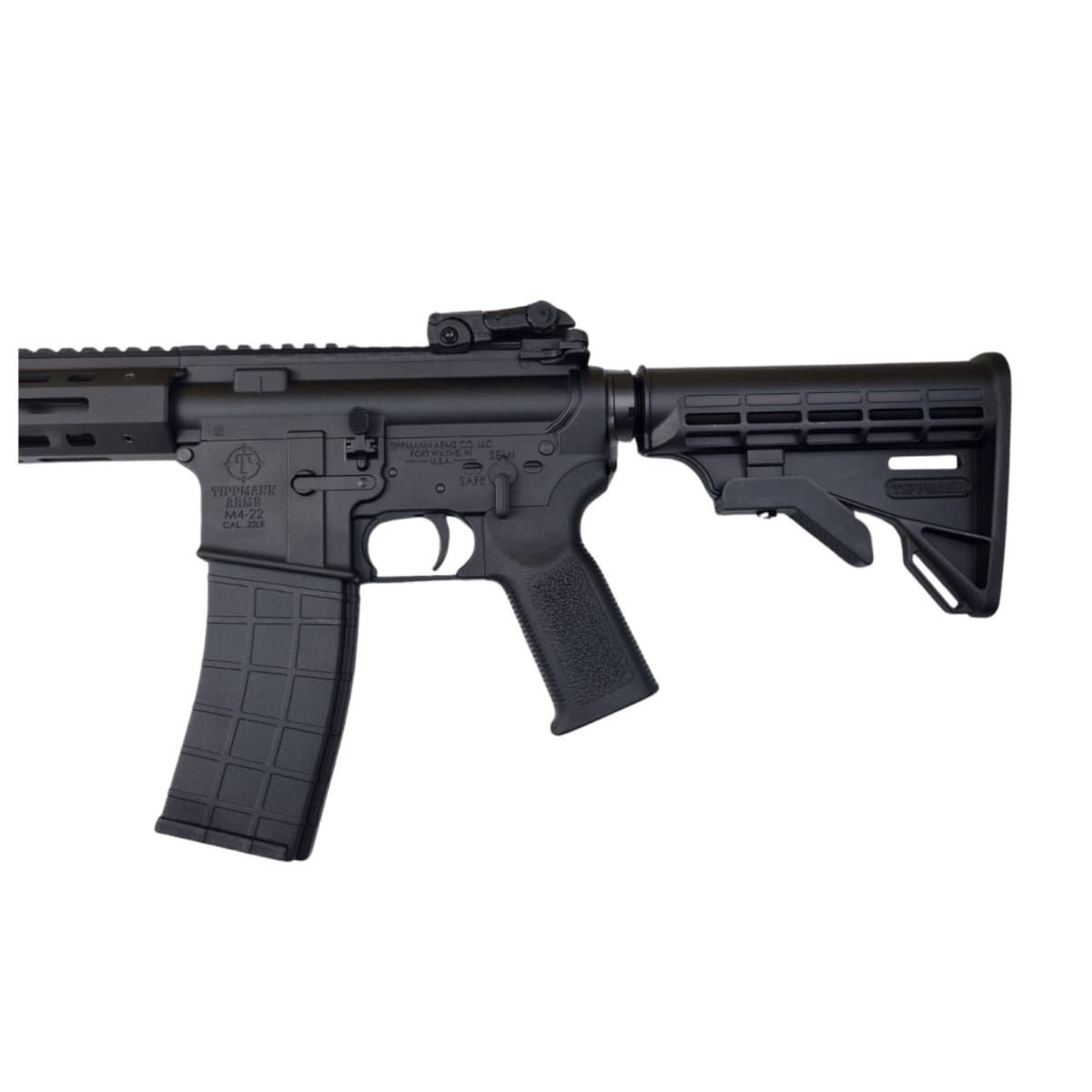 Rifle cal 22LR Tippmann modelo M4 Elite L con cañón flutted3