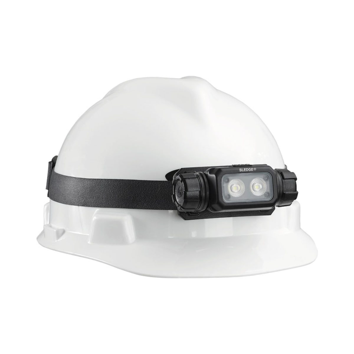 Linterna de cabeza Sledge, incluye correa elastica , bateria recargable SL-B26 y cable USB-C color negra #890193