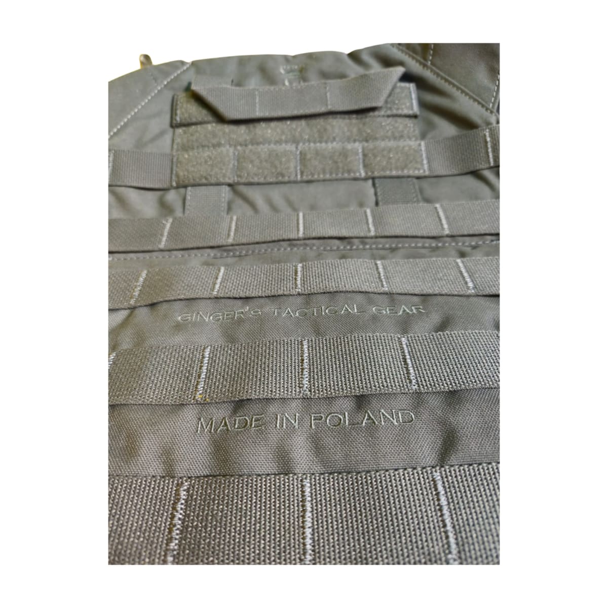 GTG Chaleco GPC Kangaroo + Skeleton Wolf Grey Talla M3