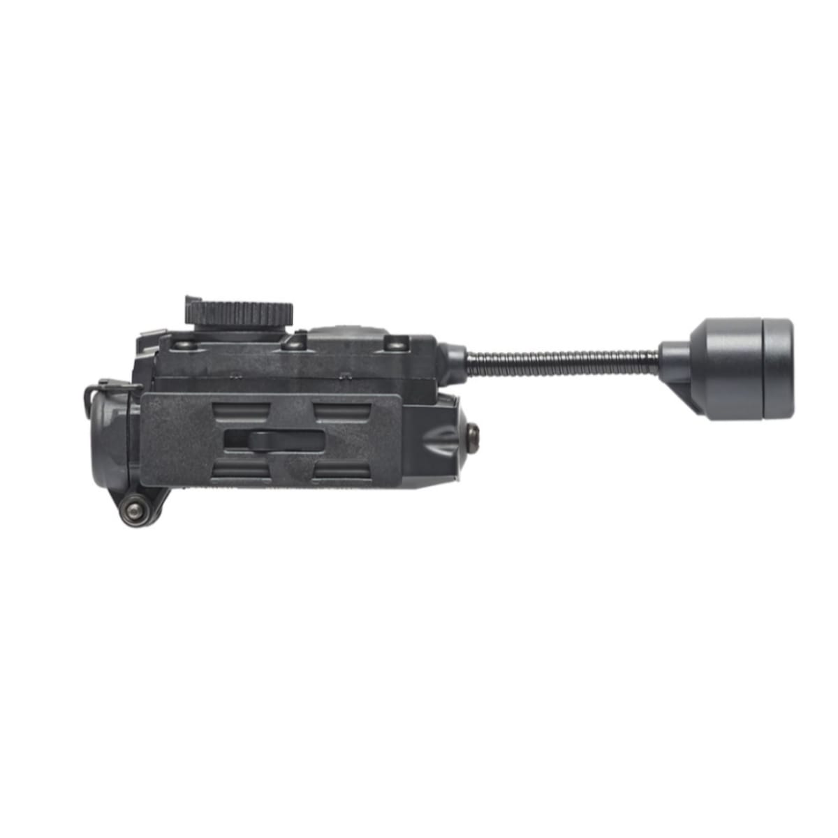 Linterna para casco Sidewinder Stalk, incluye Helmet Clip (attached to light), ARC Rail Assy, montura Arc Rail, (1) CR123A & 