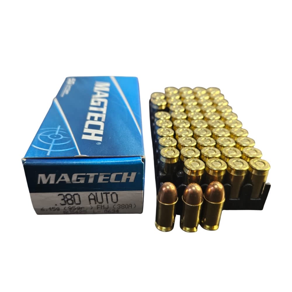 BALA cal .380 Magtech, caja 50 un5