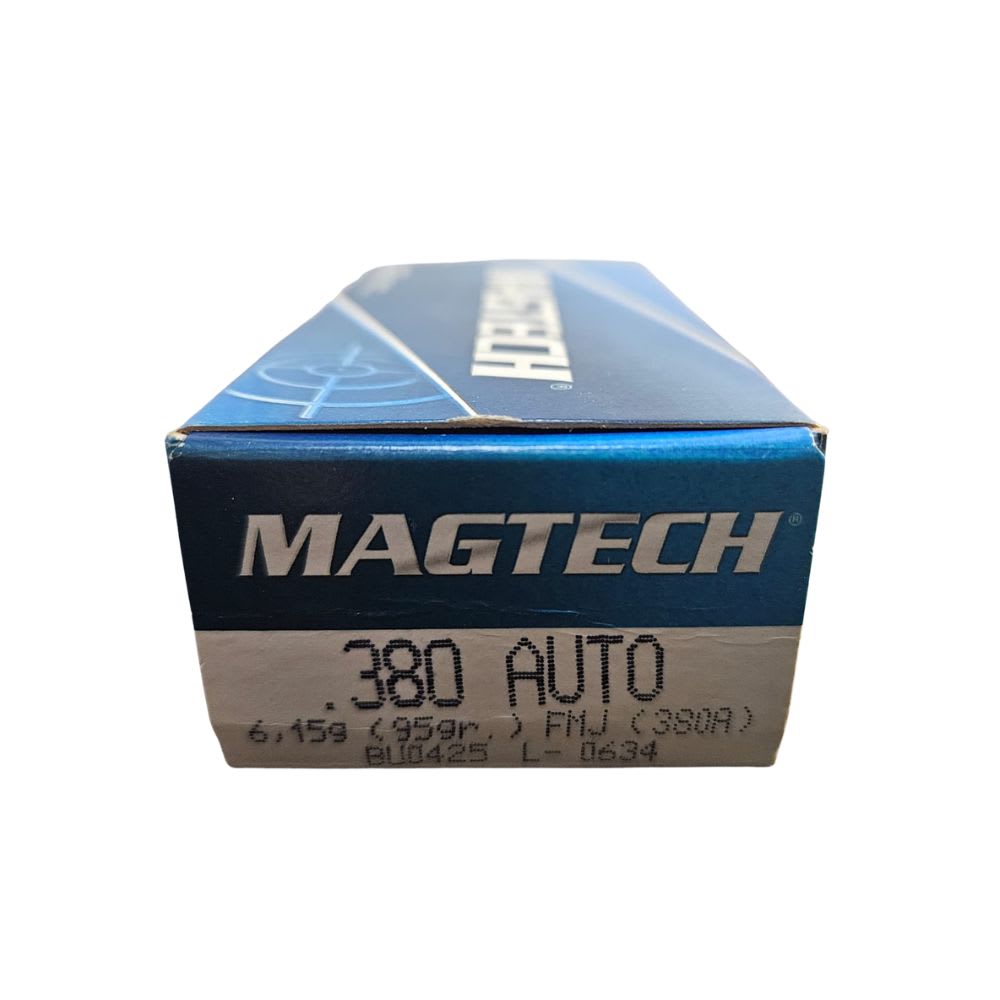 BALA cal .380 Magtech, caja 50 un3