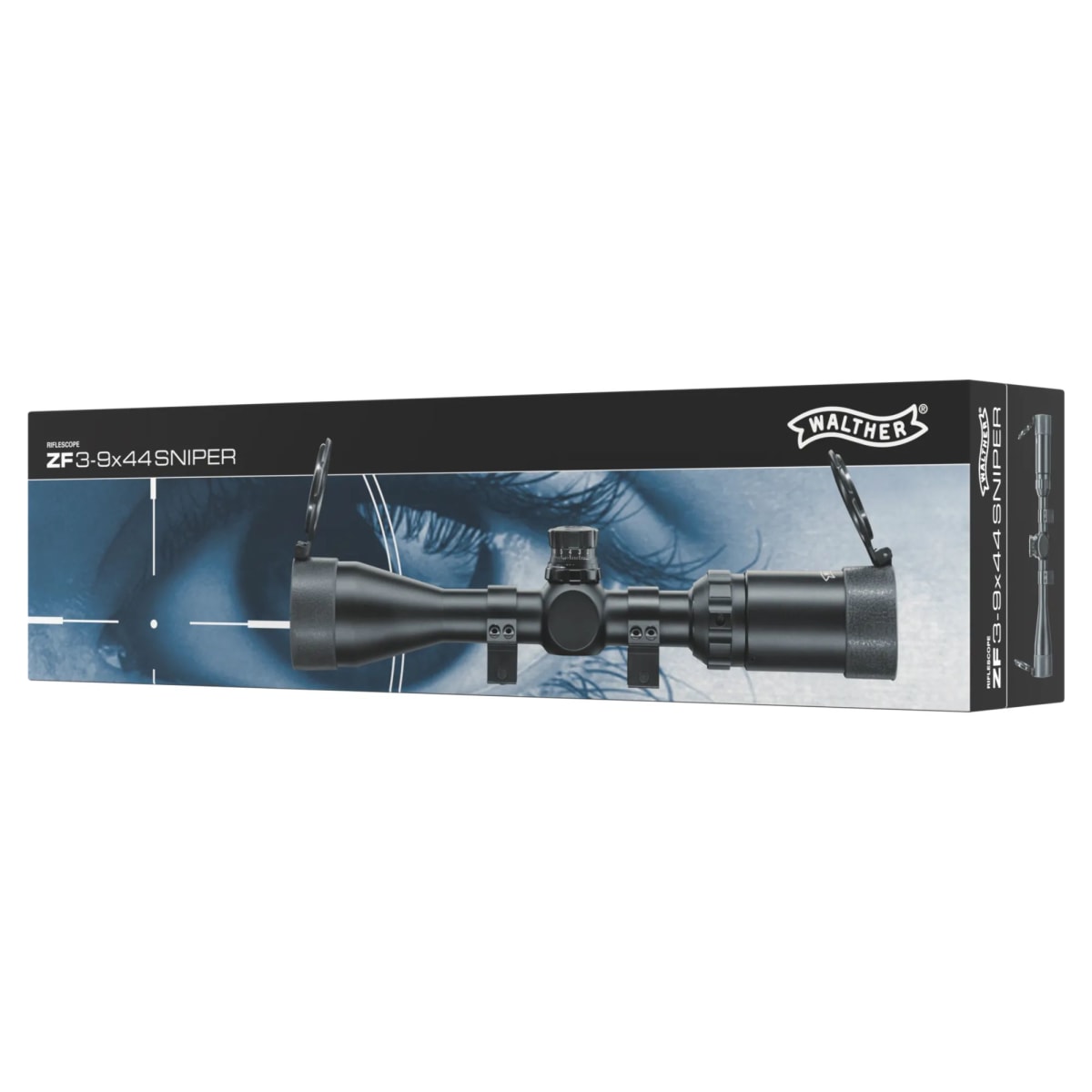 Mira Telescópica Walther 3-9x44 – Retícula Mil-Dot – Montaje 22mm Picatinny (2.1532)5