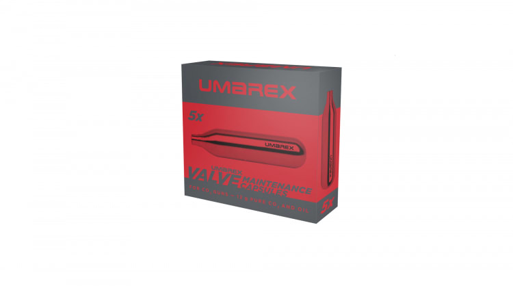 Umarex 12 g CO2 - Cápsulas de Mantenimiento1