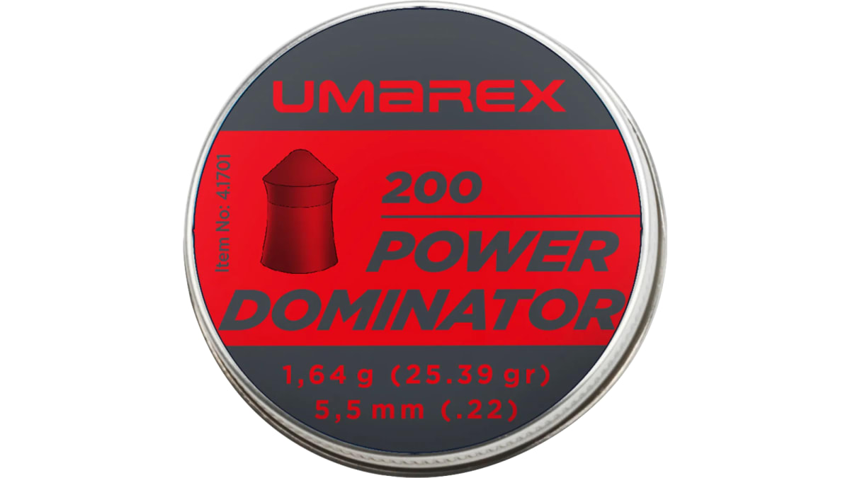 Postón cal 5.5 mm Umarex power dominator 200 rds #4.17011