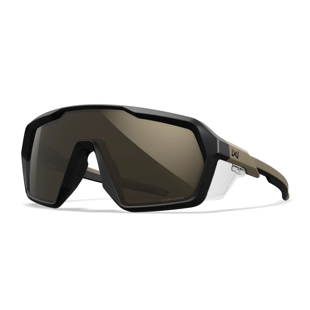 Lente CITADEL CAPTIVATE TUNGSTEN MIRROR / MATTE BLACK TAN TEMPLES #CHCTD044