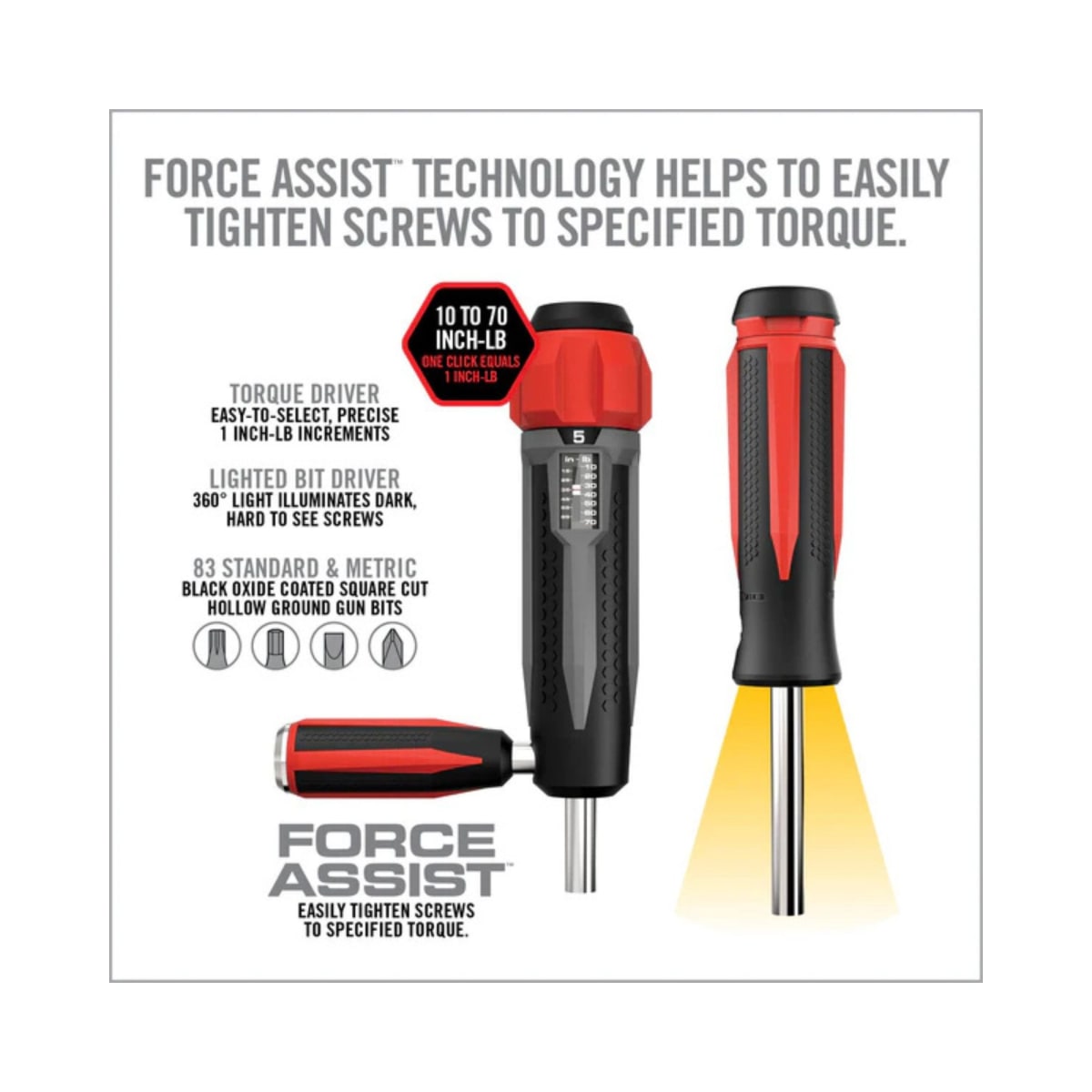 Herramienta Real Avid modelo Smart-Torq & Driver Master Set, #AVSTDMS4