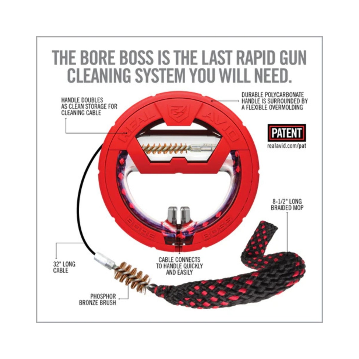 Herramienta Real Avid modelo Bore Boss - .22CAL, #AVBB224