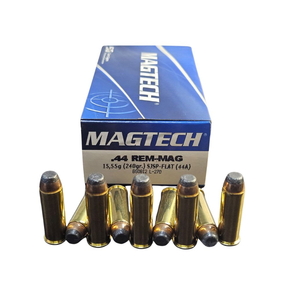BALA cal .44 Rem Mg SJSP Magtech, caja de 50 un.9