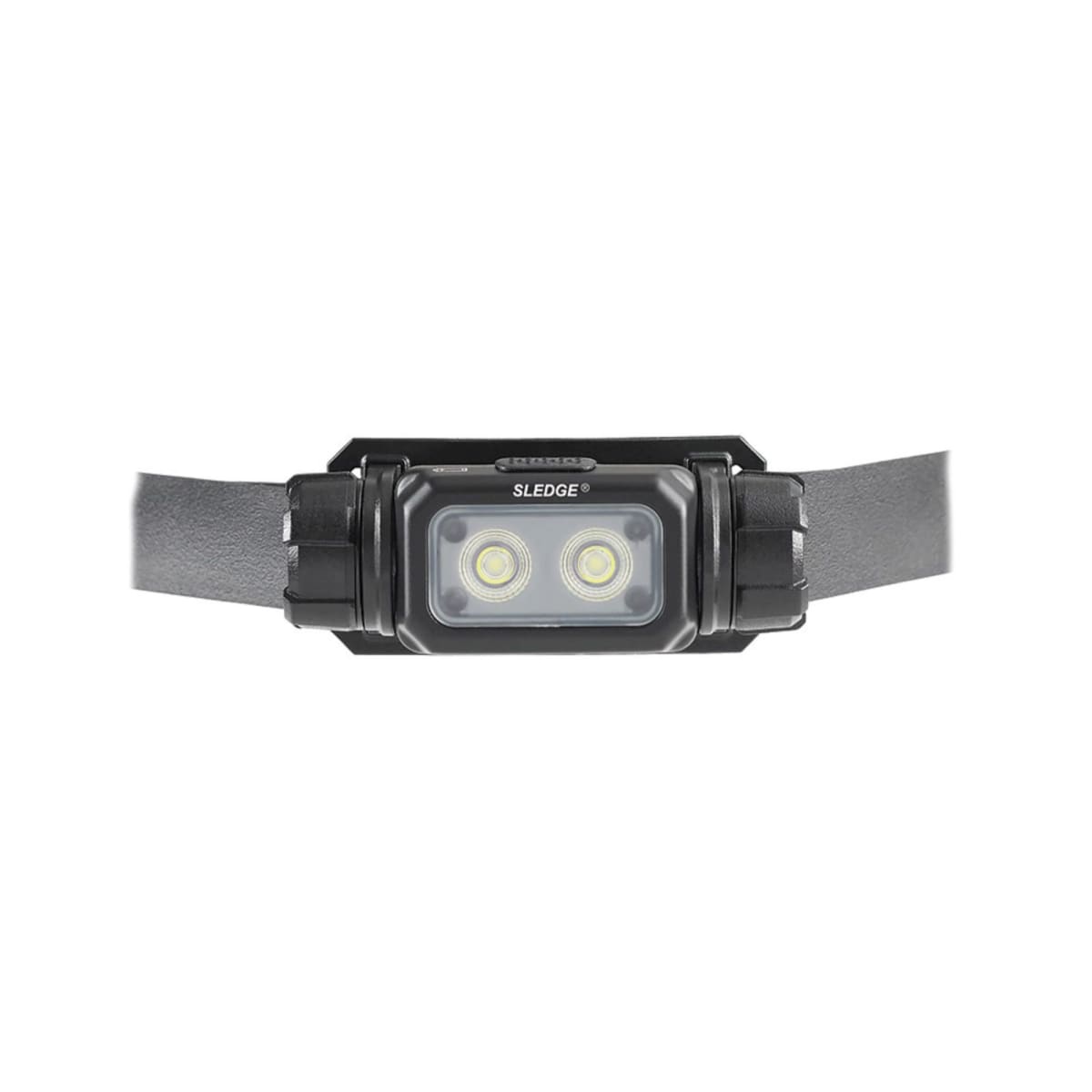Linterna de cabeza Sledge, incluye correa elastica , bateria recargable SL-B26 y cable USB-C color negra #890194