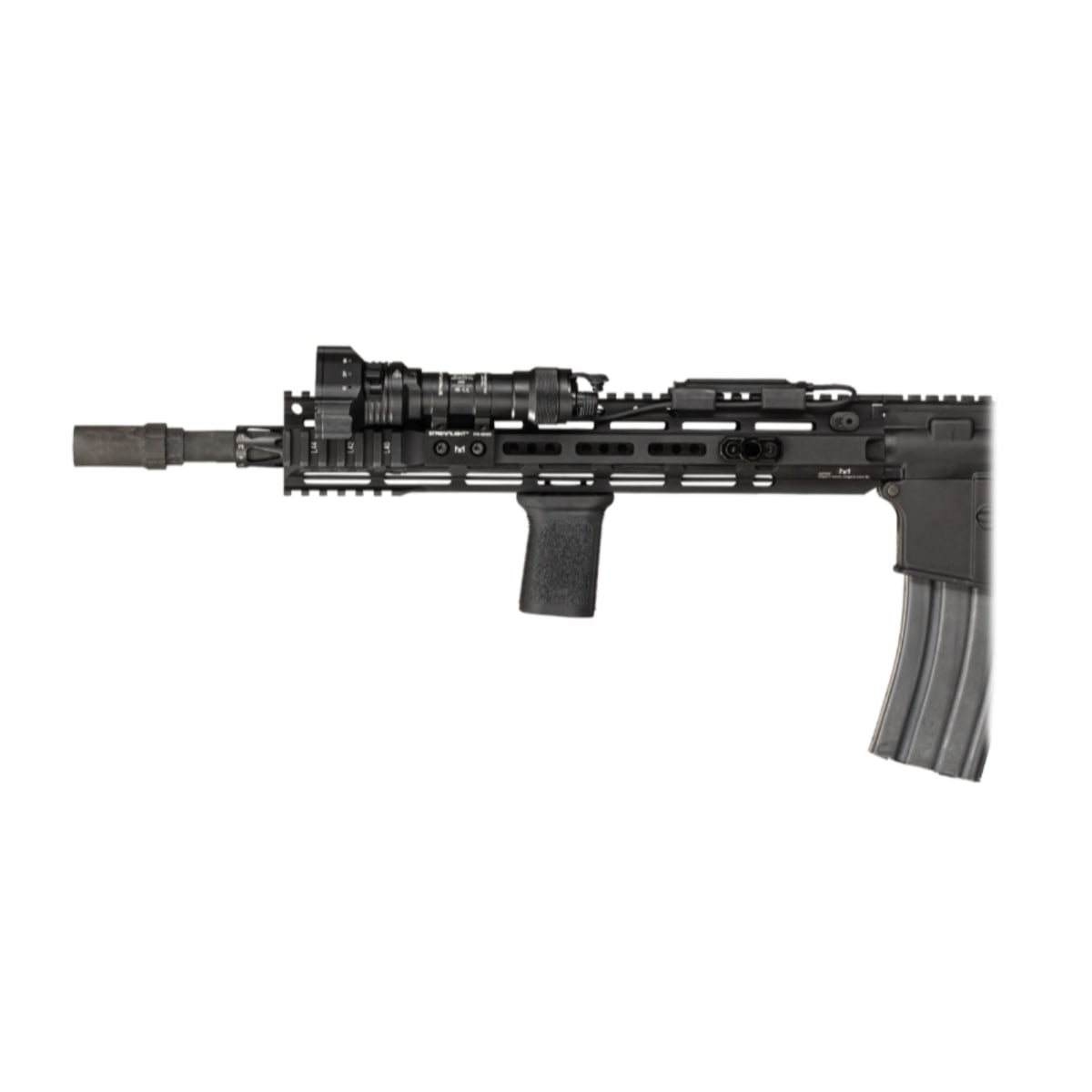 Linterna ProTac Rail Mount VIR USB Pro, incluye Jack Cap®, M-LOK® Kit, switch remoto, hardware kit, 2.5 mm llave Allen, (1)bateria recargable SL-B26 y cable USB de 101.6 cm #881394