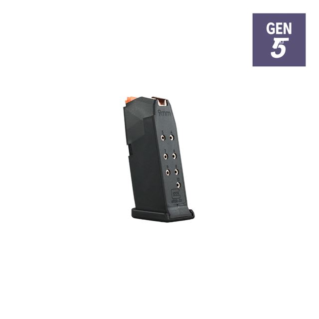 Cargador cal 9 mm para Glock 26, capacidad 10 rds4