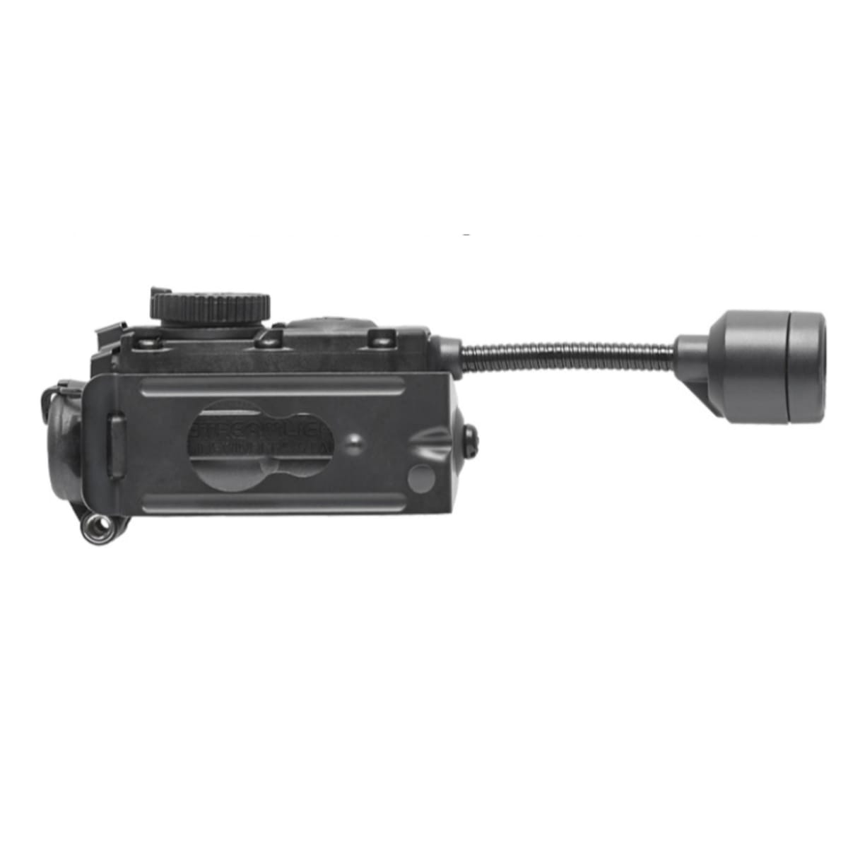 Linterna para casco Sidewinder Stalk, incluye Helmet Clip (attached to light), ARC Rail Assy, montura Arc Rail, (1) CR123A & 