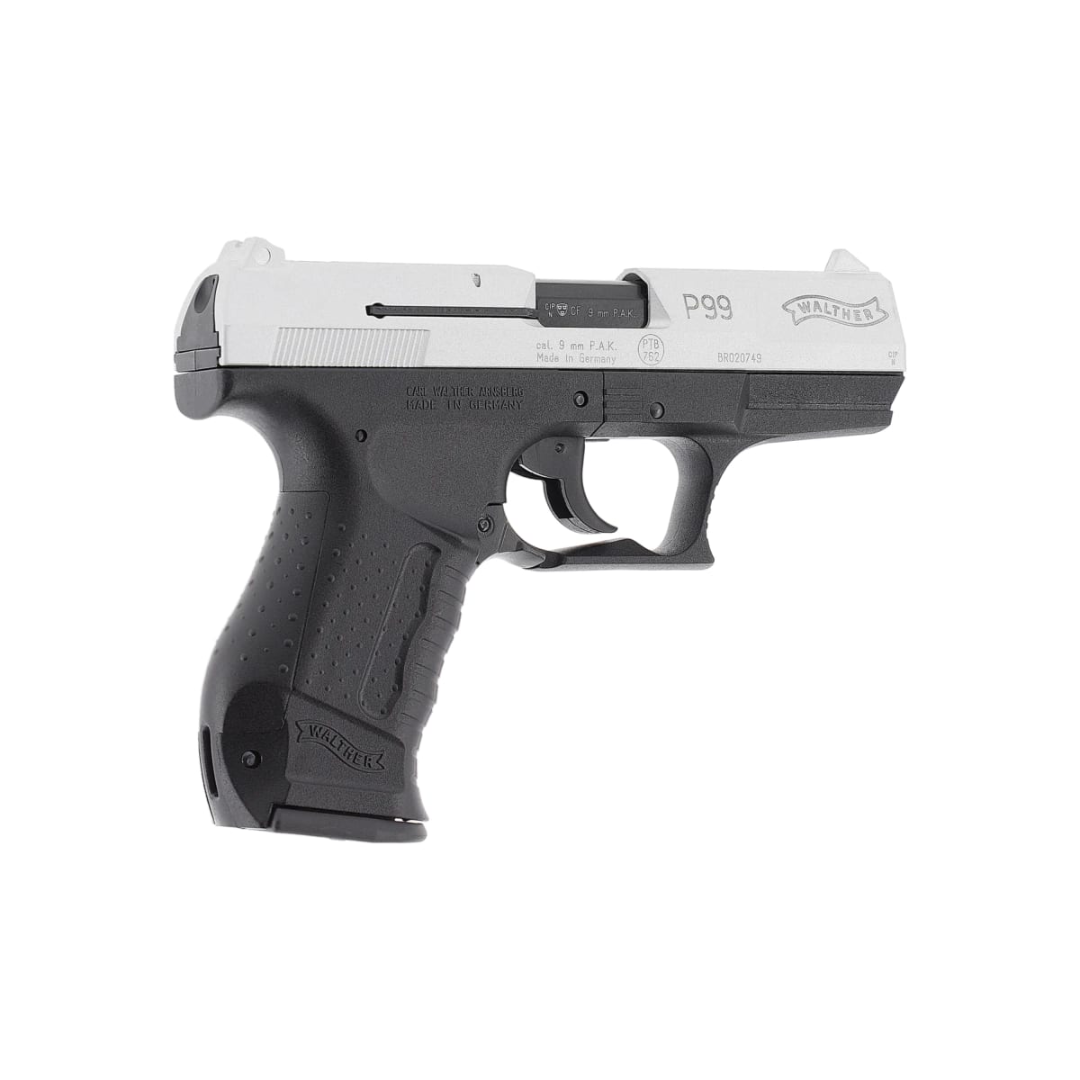 Pistola de Fogueo Umarex Walther P99 cal 9 mm PAK 15 tiros #312.02.013