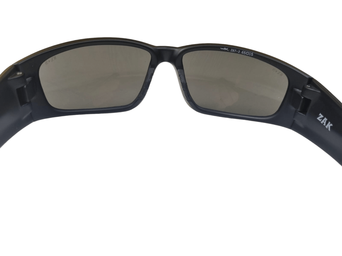 Wiley X ZAK 08 mica gris marco negro5