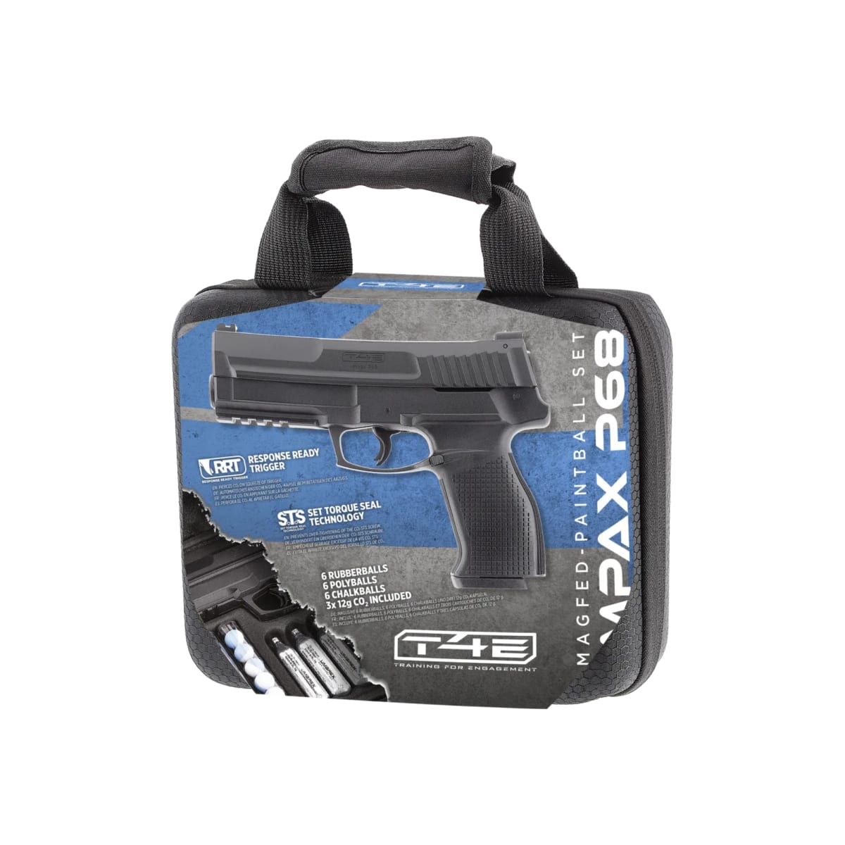 T4E Impax P68 BLK Set .68 CO2 < 16 J 6R #2.4070-110