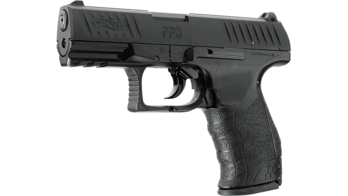 Pistola cal 4.5 mm mod Walther PPQ BLK 4,5 mm (.177) P CO2 < 3,0 J BLK 8R #5.81603