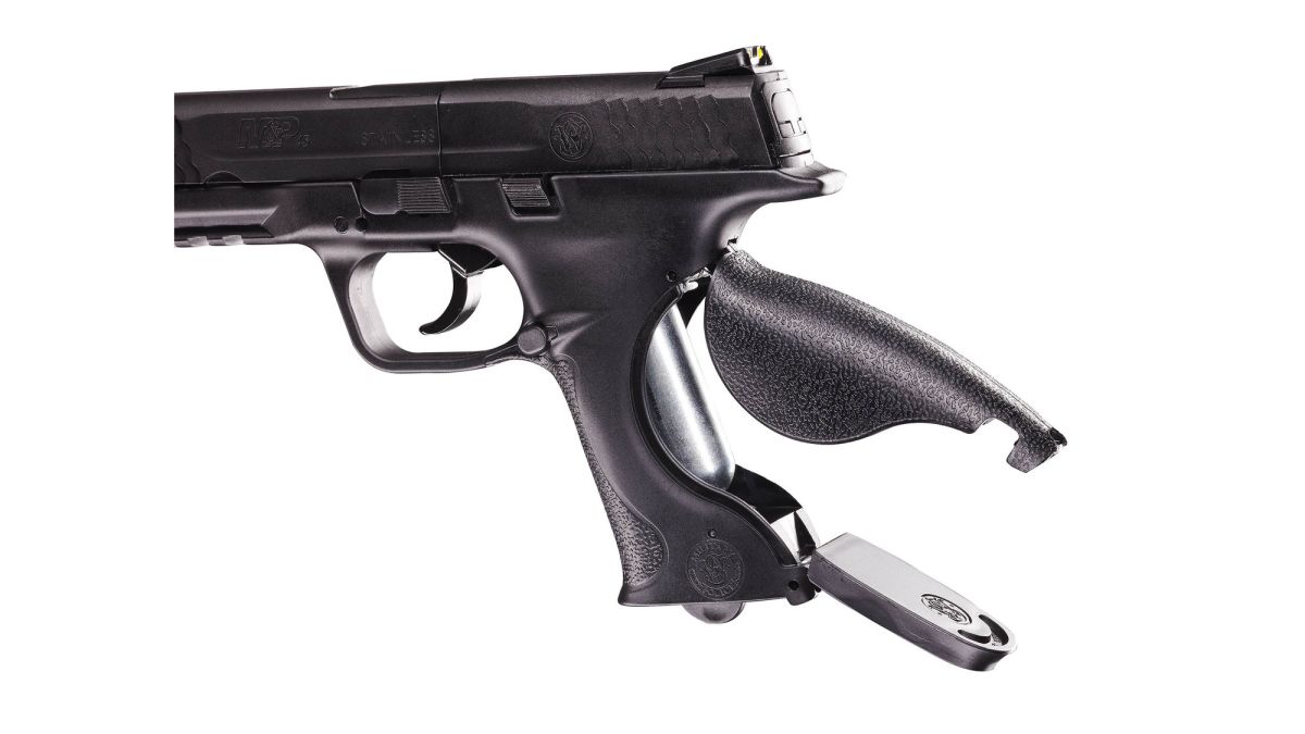 Pistola CO2 Umarex Smith & Wesson M&P45 Cal. 4.5 mm Postón – 8 Disparos (#5.8392)3