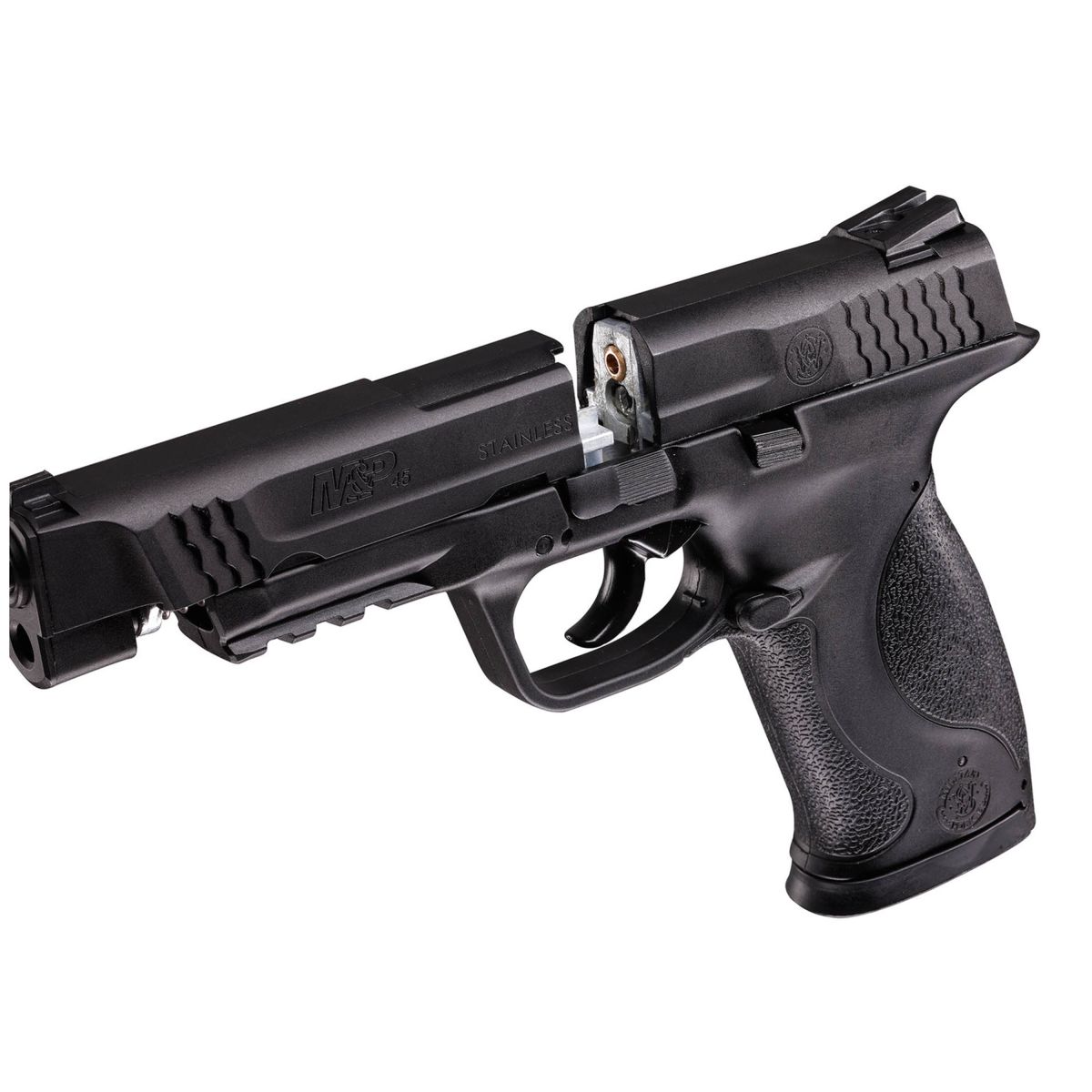 Pistola CO2 Umarex Smith & Wesson M&P45 Cal. 4.5 mm Postón – 8 Disparos (#5.8392)2