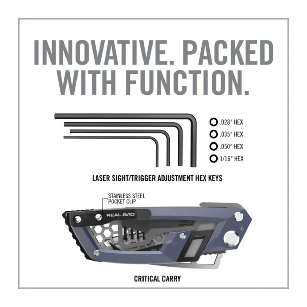 Herramienta Real Avid modelo Gun Tool Edge-Pistol, #AVGTE-P5