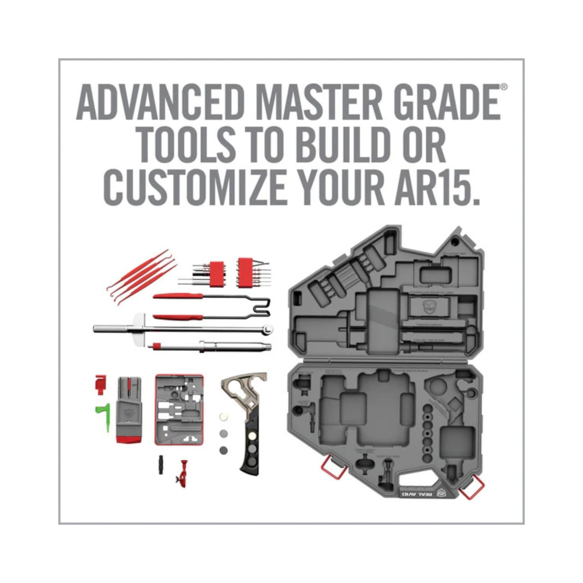 Herramienta Real Avid modelo AR15 Armorer's Master Kit, #AVAR15AMK5