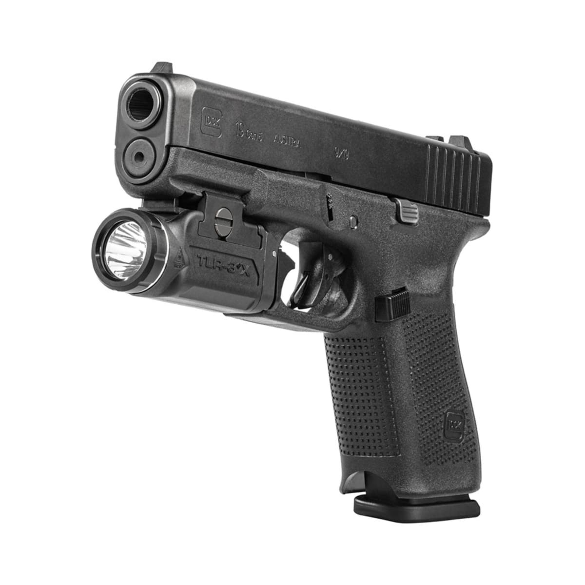 Linterna TLR-3X USB para riel picatinny, color negra, incluye bateria recargable SL-B9 #591015