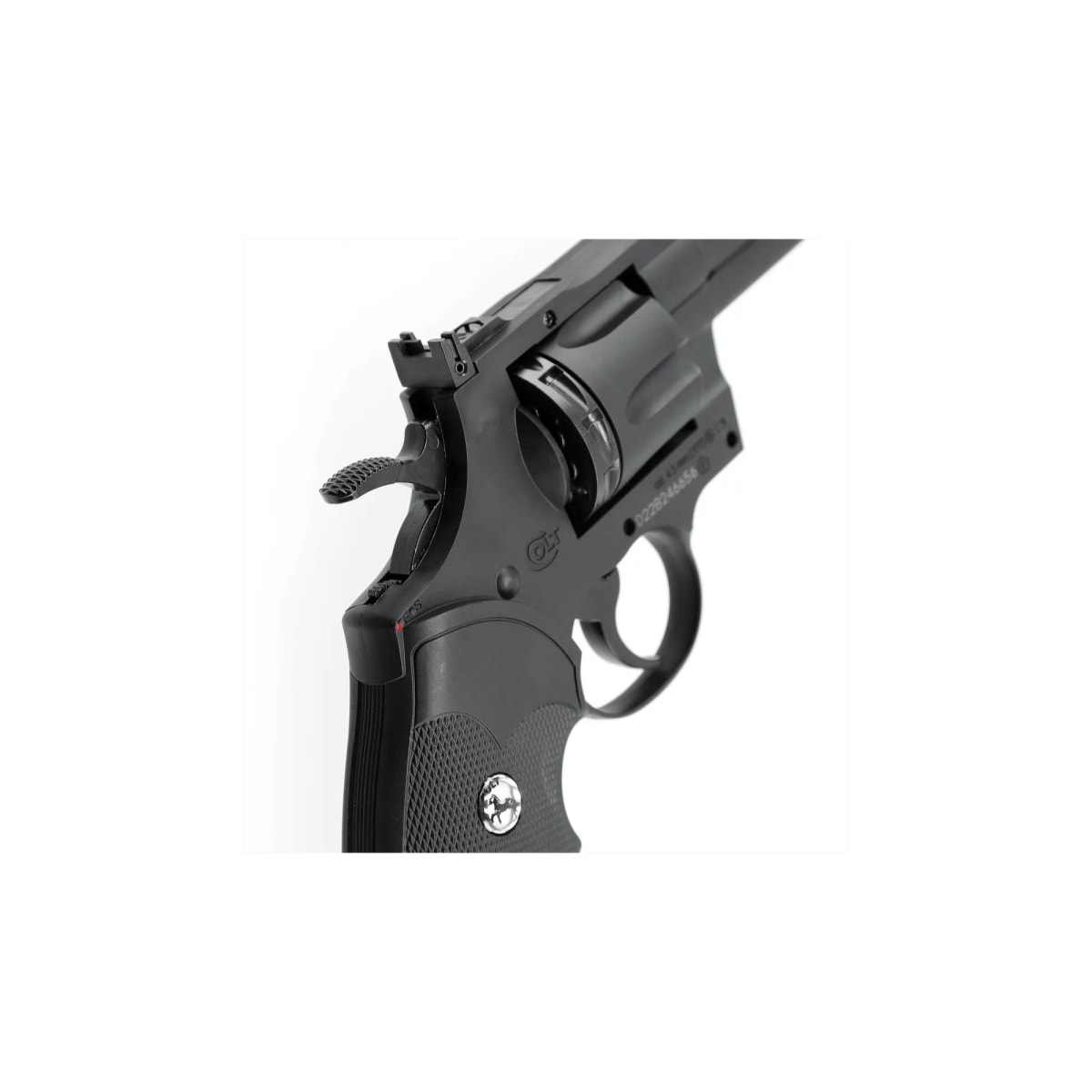 Revólver CO2 Umarex Colt Python 6” Cal. 4.5 mm Postón + BB – 10 Disparos4