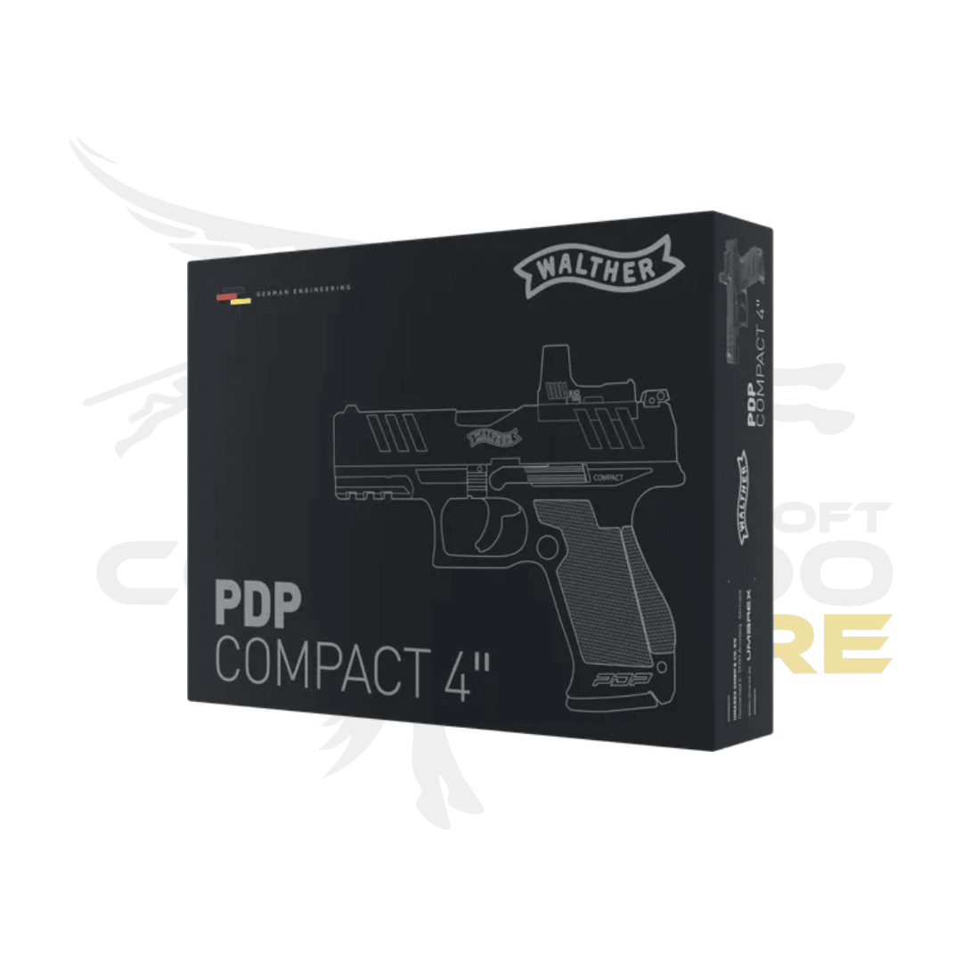 Pistola Airsoft Umarex Walther PDP Compact 4' cal 6 mm CO2 Non Blowback #2.6522-16