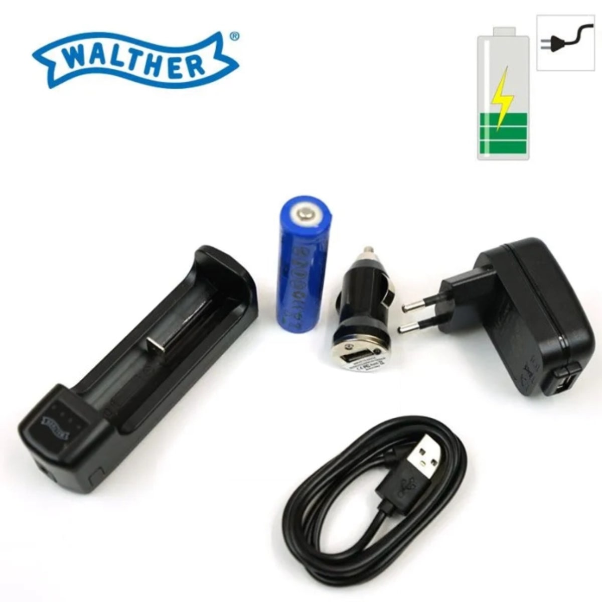 Accesorio para linterna Kit multicarga Walther S #3.70703