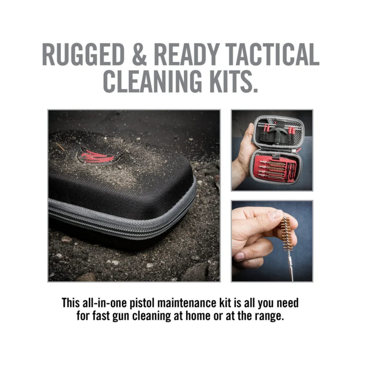 Herramienta Real Avid modelo Gun Boss - Handgun Cleaning Kit, #AVGCK310-P6