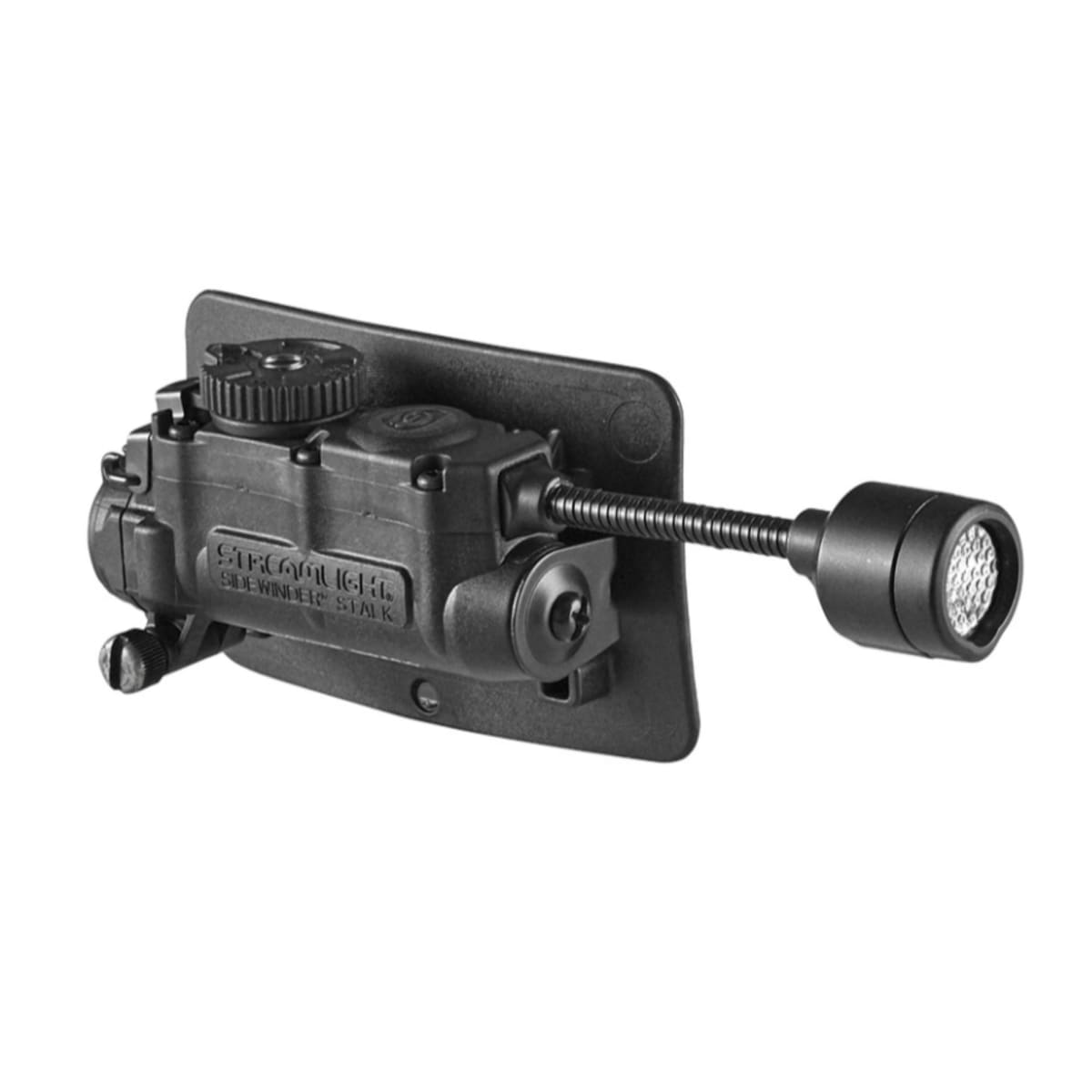 Linterna para casco Sidewinder Stalk, incluye Helmet Clip (attached to light), ARC Rail Assy, montura Arc Rail, (1) CR123A & 