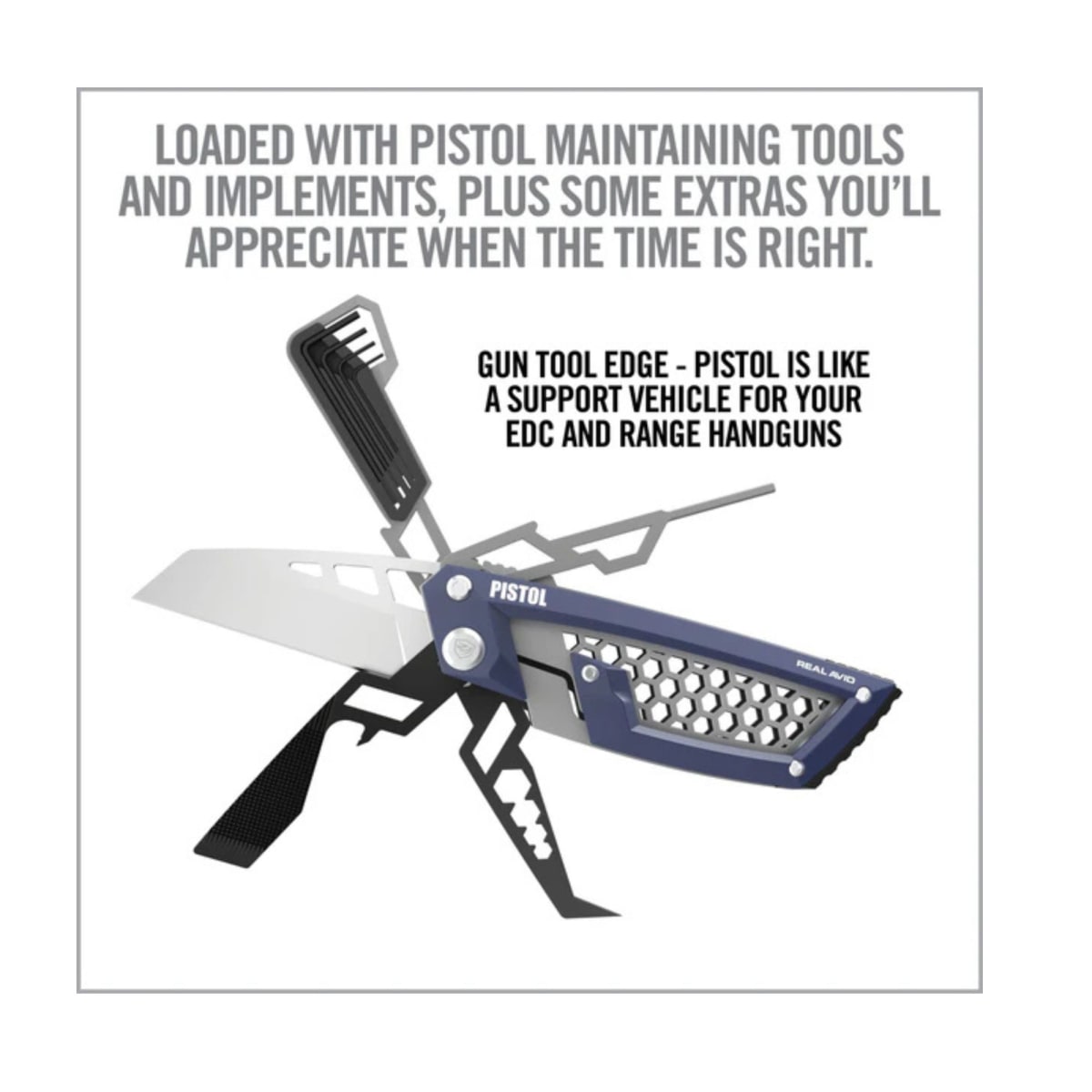 Herramienta Real Avid modelo Gun Tool Edge-Pistol, #AVGTE-P7