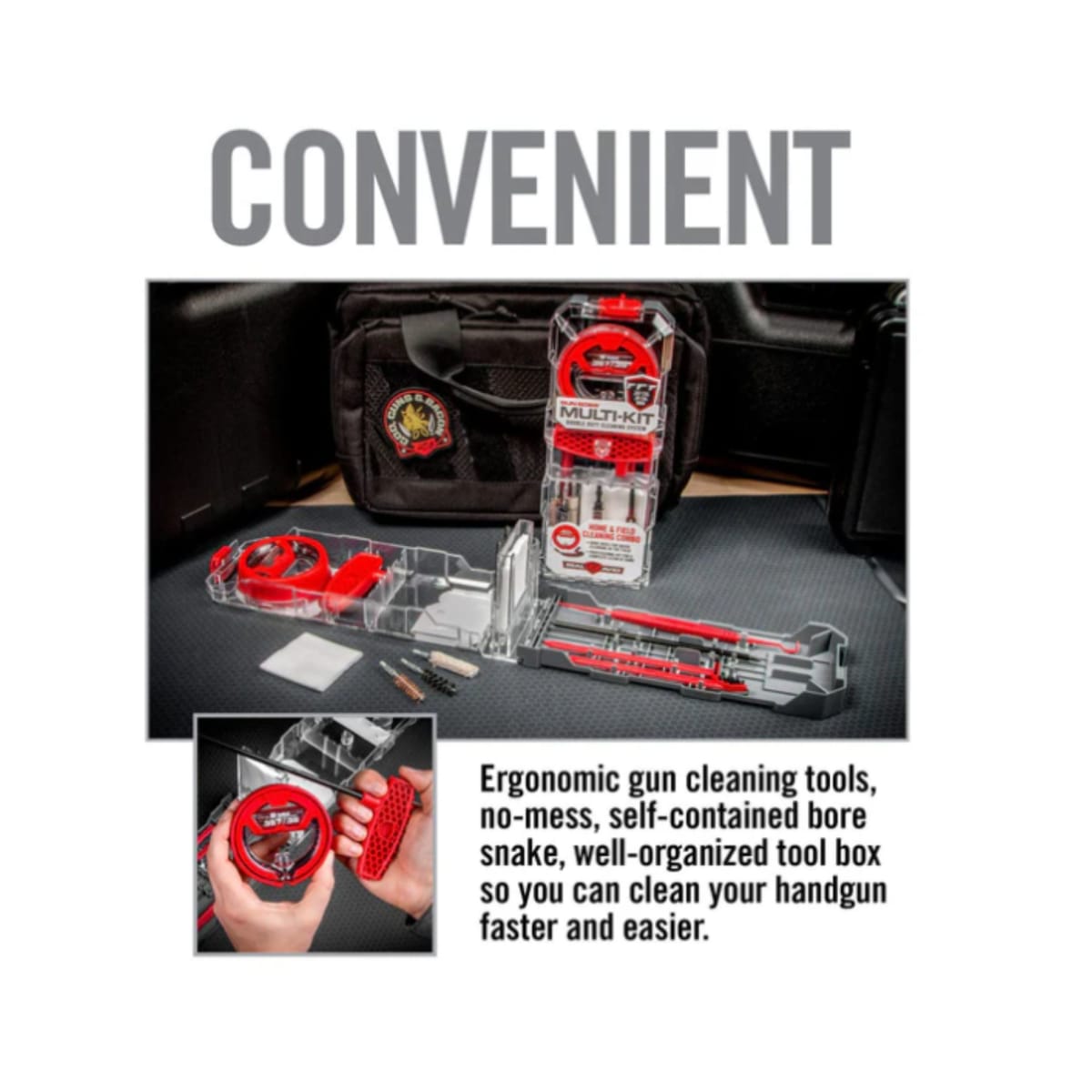 Herramienta Real Avid modelo Gun Boss Multi-Kit - .22CAL, #AVGBMK227