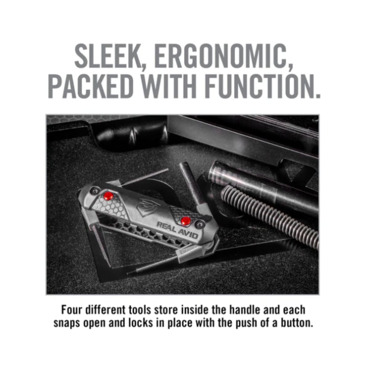 Herramienta Real Avid modelo 4-in-1 Tool For Glock, #AVGLOCK417