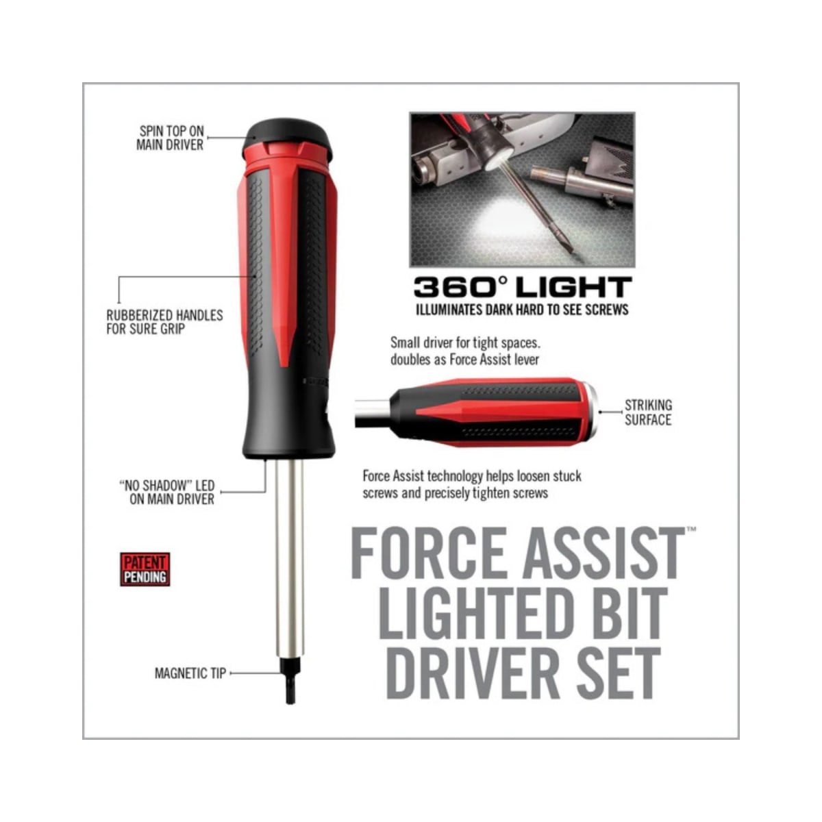 Herramienta Real Avid modelo Smart-Torq & Driver Master Set, #AVSTDMS8