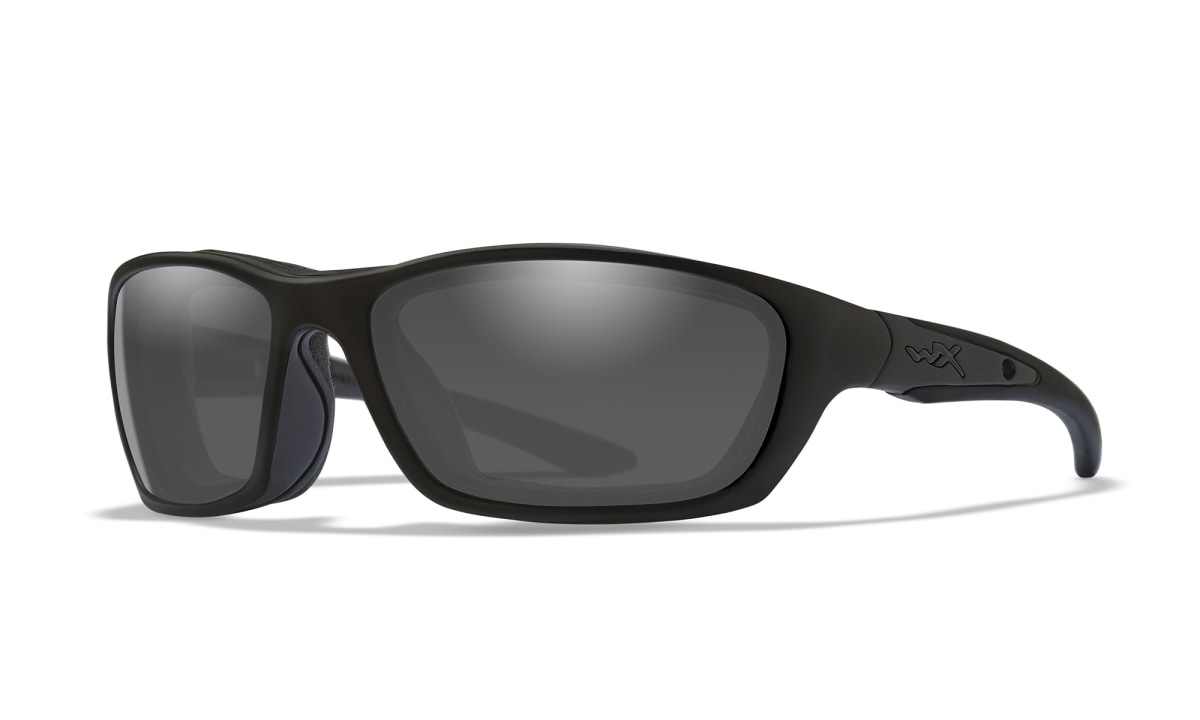 Wiley X Chile Brick marco negro mica gris balísticos1