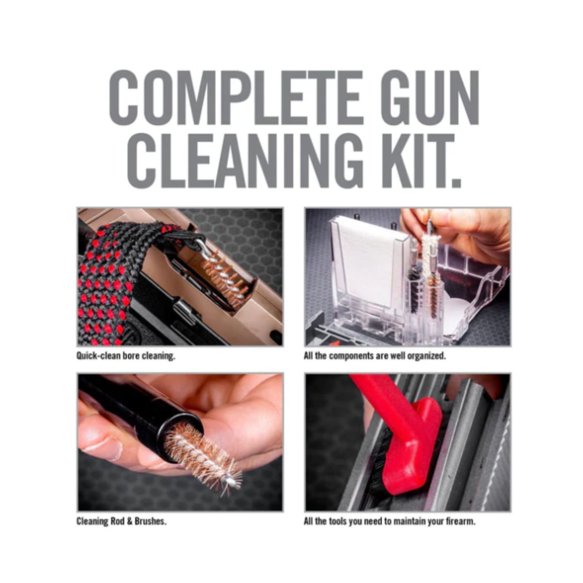 Herramienta Real Avid modelo Gun Boss Multi-Kit - .22CAL, #AVGBMK228